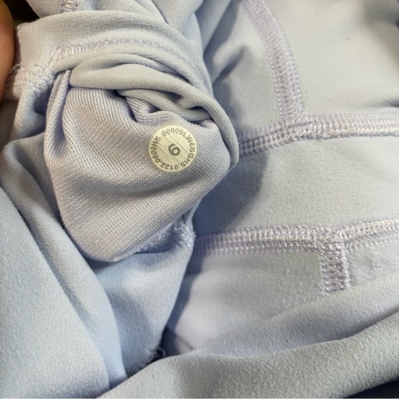 Lululemon Align Crop Pants 21” Pastel Baby Powder Blue Sz 6 Nulu - Picture 4 of 4